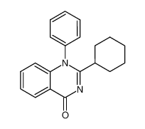 2-Cyclohexyl-1-phenyl-1H-quinazolin-4-one 71567-82-3