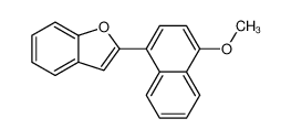 61639-30-3 2-(4-methoxynaphthalen-1-yl)-1-benzofuran