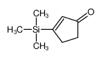 3-trimethylsilylcyclopent-2-en-1-one 66085-03-8