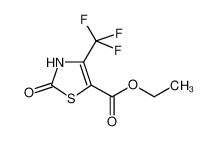 ethyl 2-oxo-4-(trifluoromethyl)-3H-1,3-thiazole-5-carboxylate 72850-53-4
