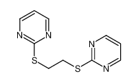 15018-76-5 2-(2-pyrimidin-2-ylsulfanylethylsulfanyl)pyrimidine