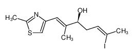 312730-71-5 (1E,3S,5Z)-3-hydroxy-6-iodo-2-methyl-1-(2-methyl-1,3-thiazol-4-yl)-1,5-heptadiene