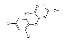 (E)-2-(2,4-dichlorophenoxy)but-2-enedioic acid