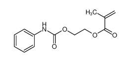 2-(phenylcarbamoyloxy)ethyl 2-methylprop-2-enoate 51727-47-0