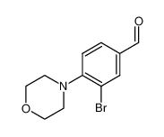 3-bromo-4-morpholin-4-ylbenzaldehyde 263349-24-2