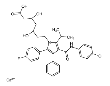 265989-44-4 structure, C33H34CaFN2O6+