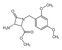 61964-78-1 cis-3-amino-1-(2,4-dimethoxybenzyl)-4-methoxycarbonyl-2-azetidinone