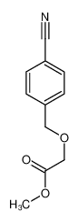 652997-55-2 methyl 2-[(4-cyanophenyl)methoxy]acetate