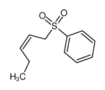 96236-31-6 (Z)-Pent-2-enyl phenyl sulphone