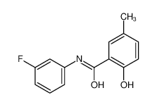 N-(3-fluorophenyl)-2-hydroxy-5-methylbenzamide 521272-37-7