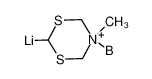 191615-21-1 structure, C4H10BLiNS2+