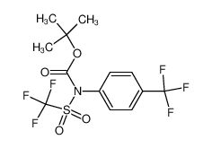 250296-58-3 N-tert-Butoxycarbonyl-N-trifluoromethylsulfonyl-4-trifluoromethylanilide