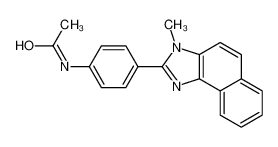 76145-65-8 structure, C20H17N3O