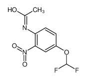 N-[4-(difluoromethoxy)-2-nitrophenyl]acetamide 97963-75-2