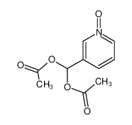 3-pyridinecarbaldehyde diacetate 1-oxide 114951-35-8