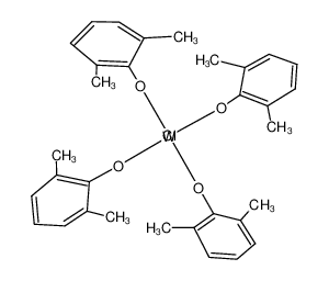 157371-55-6 structure, C32H36ClO4W