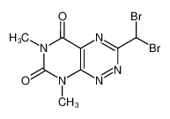 134048-20-7 structure, C8H7Br2N5O2