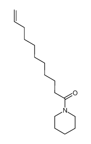 1-(piperidin-1-yl)undec-10-en-1-one 22342-20-7