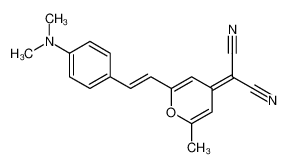 96042-30-7 spectrum, 2-[2-[(E)-2-[4-(dimethylamino)phenyl]ethenyl]-6-methylpyran-4-ylidene]propanedinitrile