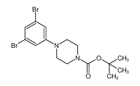 tert-Butyl 4-(3,5-dibromophenyl)piperazine-1-carboxylate 1121596-44-8