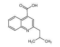 2-(2-甲基丙基)-4-喹啉羧酸