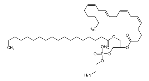 2-azaniumylethyl [(2R)-2-[(5Z,8Z,11Z,14Z)-icosa-5,8,11,14-tetraenoyl]oxy-3-octadecanoyloxypropyl] phosphate 383907-31-1
