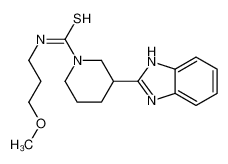 606089-74-1 structure, C17H24N4OS