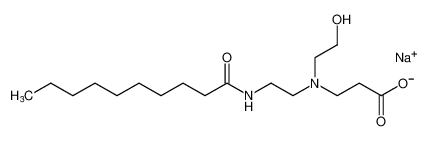 120419-41-2 structure, C17H33N2NaO4