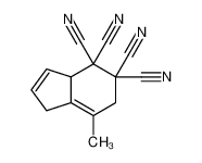 7-methyl-3a,6-dihydro-1H-indene-4,4,5,5-tetracarbonitrile 33061-13-1