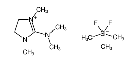 difluoro(trimethyl)silanuide,(1,3-dimethylimidazolidin-2-ylidene)-dimethylazanium 479024-67-4