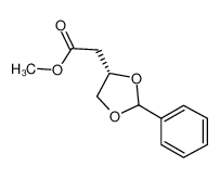 1,3-DIOXOLANE-4-ACETIC ACID, 2-PHENYL-, METHYL ESTER, (S) 191354-59-3