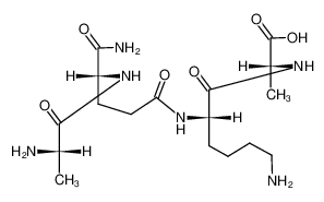 10592-07-1 structure, C17H32N6O6