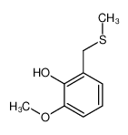 18738-36-8 2-methoxy-6-(methylsulfanylmethyl)phenol