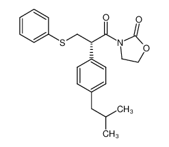 1346946-82-4 (S)-3-(2-(4-isobutylphenyl)-3-(phenylthio)propanoyl)oxazolidin-2-one