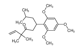 6-(2,4,6-trimethoxyphenyl)-3,3,8-trimethylnon-1-en-4-one 101032-07-9