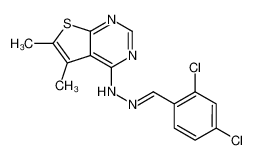 5868-90-6 structure, C15H12Cl2N4S