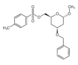 925683-99-4 (2S,4S,6S)-4-(benzyloxy)-2-methoxy-6-(tosyloxymethyl)tetrahydro-2H-pyran