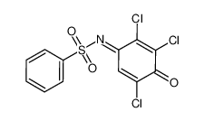 (NE)-N-(2,3,5-trichloro-4-oxocyclohexa-2,5-dien-1-ylidene)benzenesulfonamide 120651-19-6