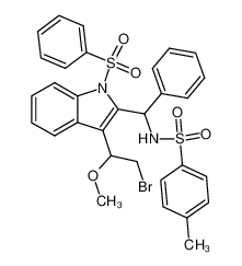 155880-44-7 structure, C31H29BrN2O5S2