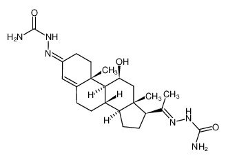 58761-32-3 11β-Hydroxypregn-4-en-3,20-dion Bis-semicarbazon