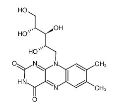 83-88-5 spectrum, Riboflavin (B2)