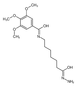 918494-57-2 N-(7-hydrazinyl-7-oxoheptyl)-3,4,5-trimethoxybenzamide