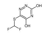 95350-13-3 structure, C4H3F2N3O2S