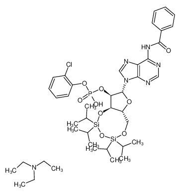 79154-56-6 structure, C41H62ClN6O9PSi2