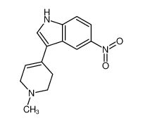 3-(1-methyl-3,6-dihydro-2H-pyridin-4-yl)-5-nitro-1H-indole 106516-27-2