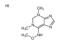 89018-80-4 N-methoxy-1,3-dimethyl-1,2-dihydropurin-1-ium-6-amine,iodide