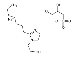 68610-39-9 structure, C15H30ClN2NaO5S