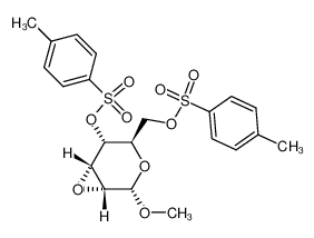 71811-64-8 spectrum, Methyl 2,3-anhydro-4,6-bis[O-(p-toluenesulfonyl)]-α-D-allopyranoside