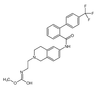 208590-81-2 structure, C27H26F3N3O3