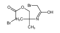 144397-09-1 structure, C8H13Br2NO3